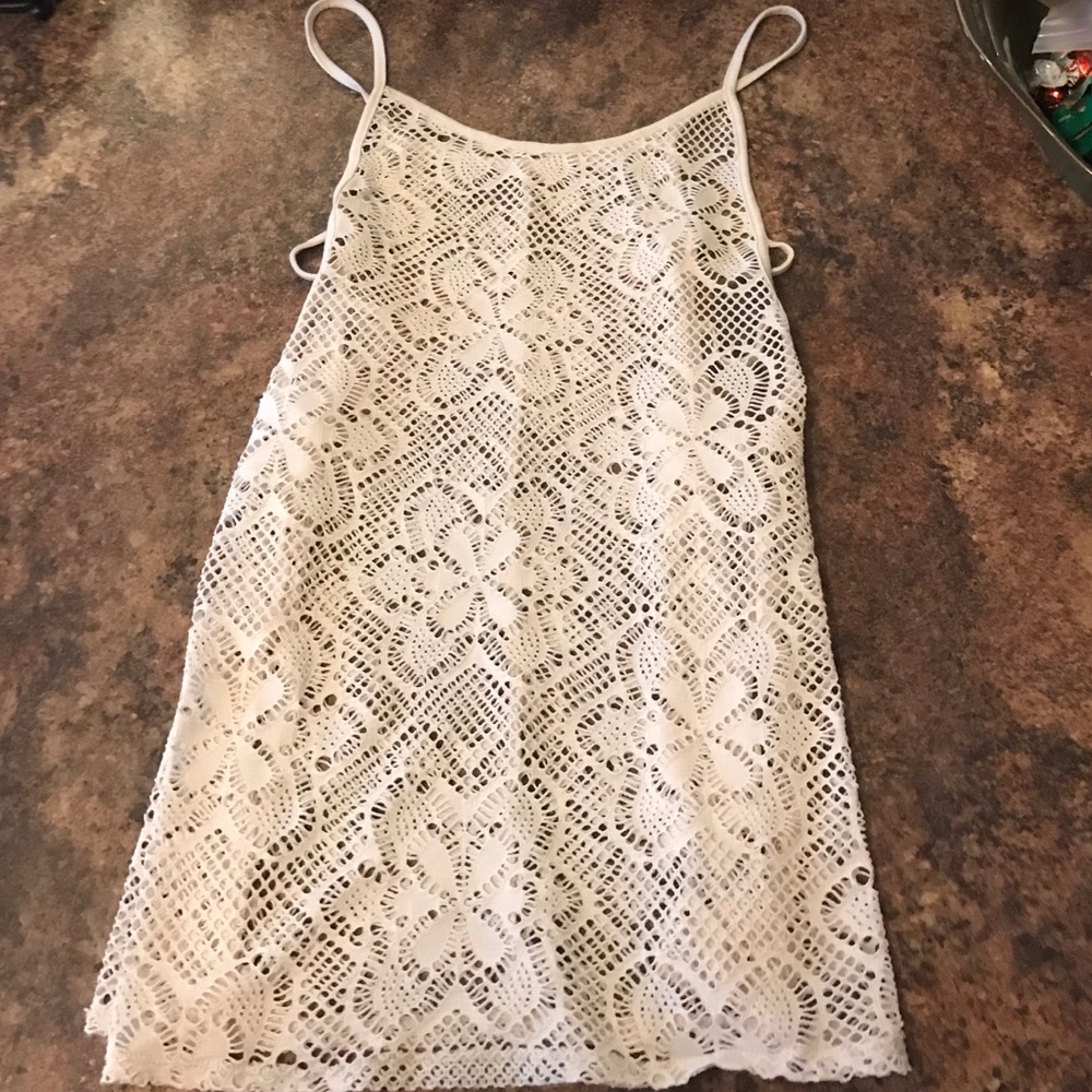 Beachy styled bathing suit cover up