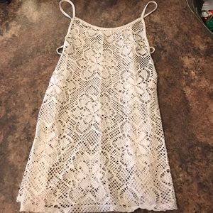 Beachy styled bathing suit cover up