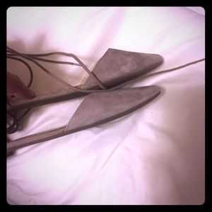 Lace up Jessica Simpson Flats