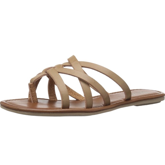 Flat Crisscross Slip-on Thong Sandals - Picture 4 of 4