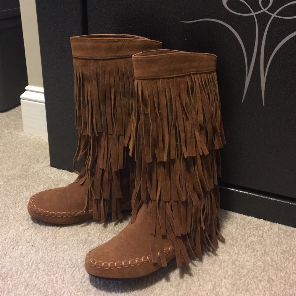 Fringe Boots