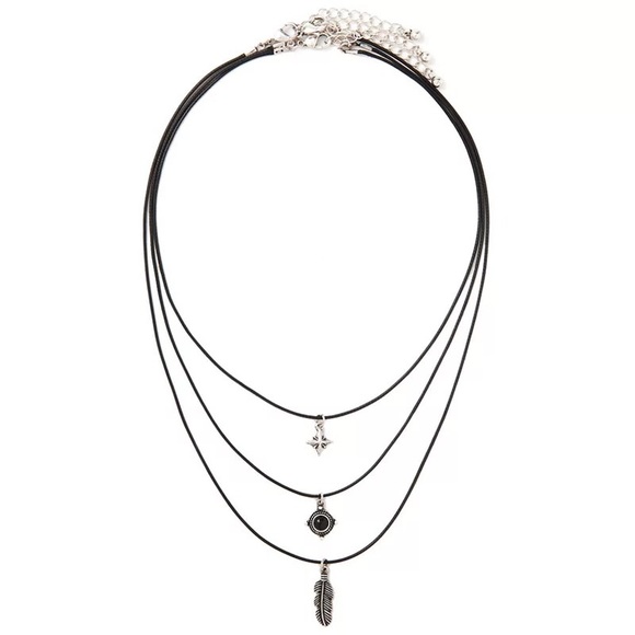 3 layer bohemian necklace - Picture 2 of 4