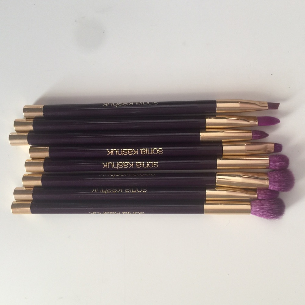 USED Sonia Kashuk eye brushes