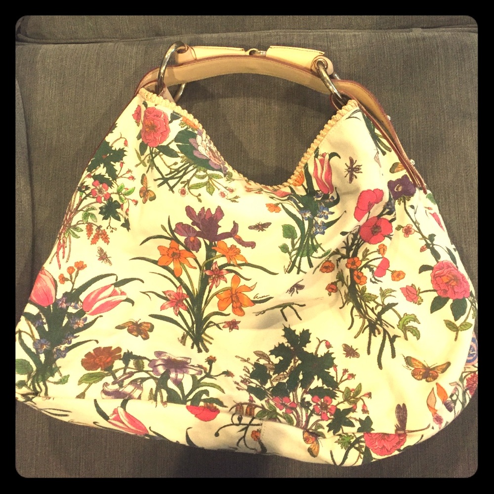 Floral Gucci Bag