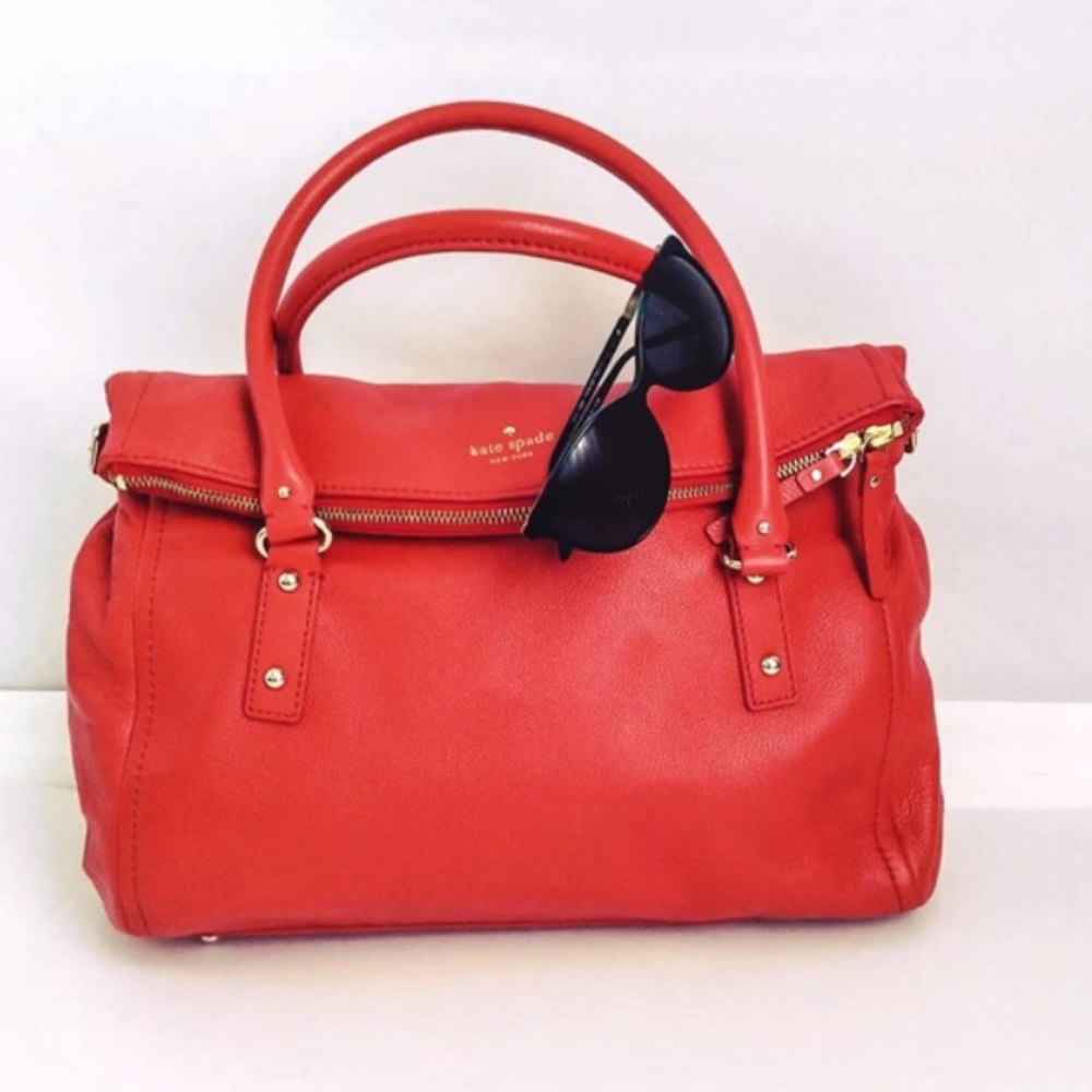 Kate Spade large leather satchel