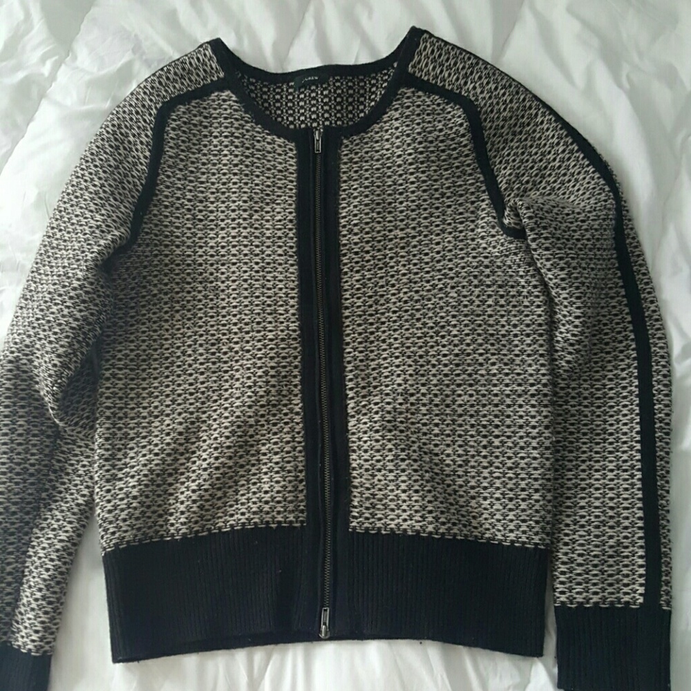 J Crew tweed blazer.