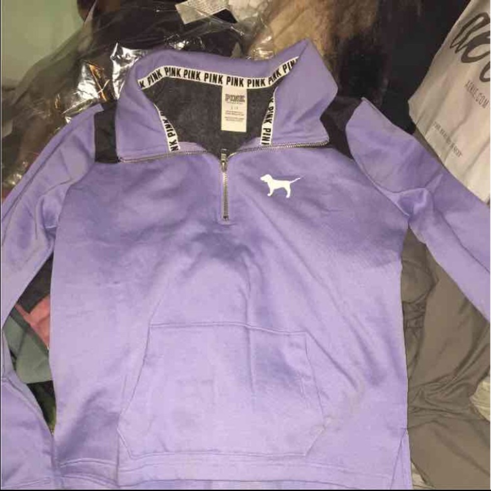 BNIP lavender quarter zip