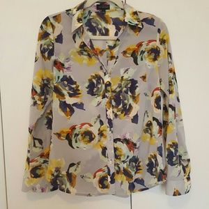 The Limited Button-up Floral Shirt