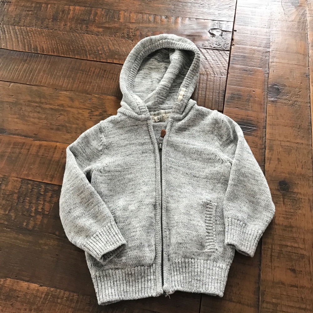 Grey Kids Sweater