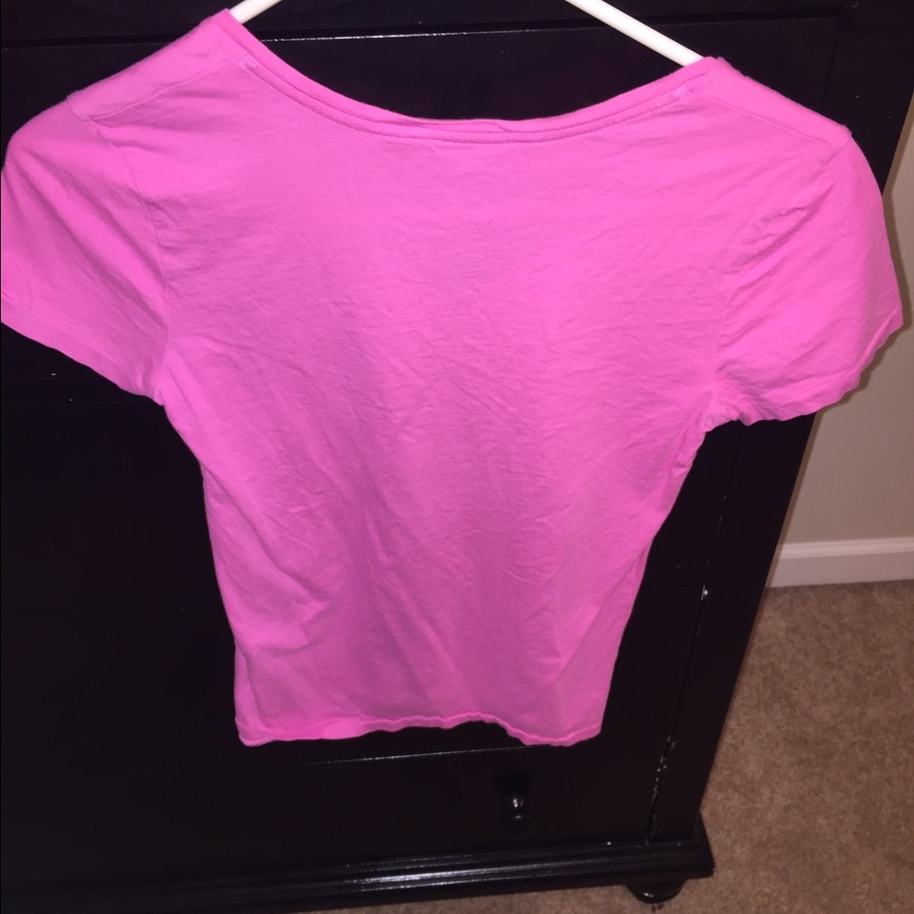 Pink POLO v-neck! - Picture 2 of 2