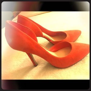 Orange BCBG Pumps