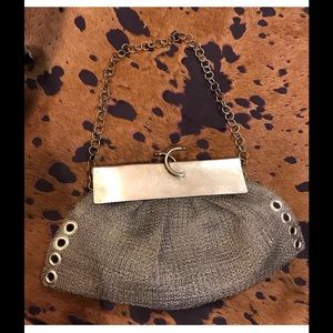Sarah Cavender Metalworks Silver Metal Mesh Purse