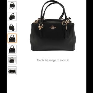 Coach Christie leather bag