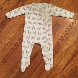 Nordstrom Baby llama onesie
