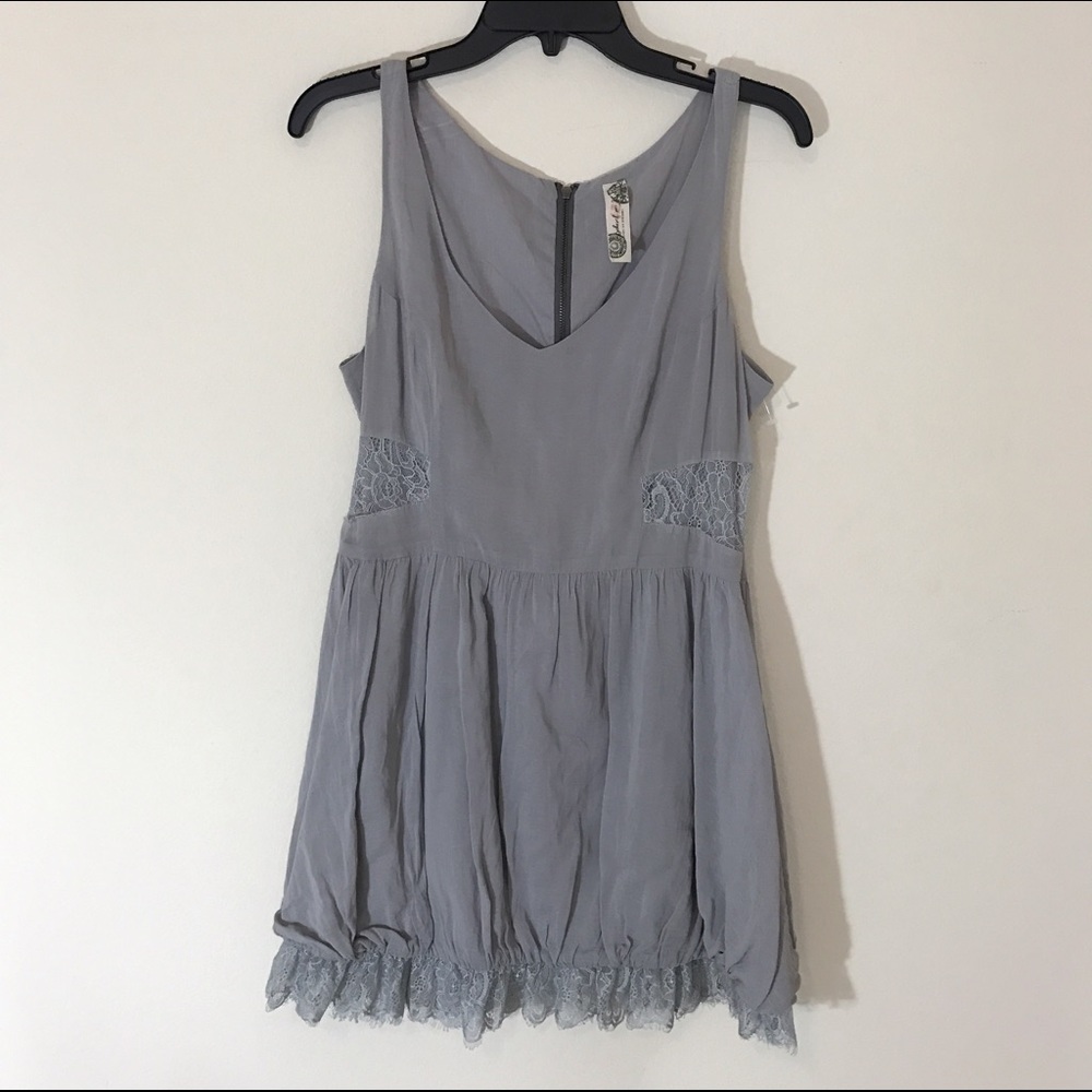 Free people gray dress