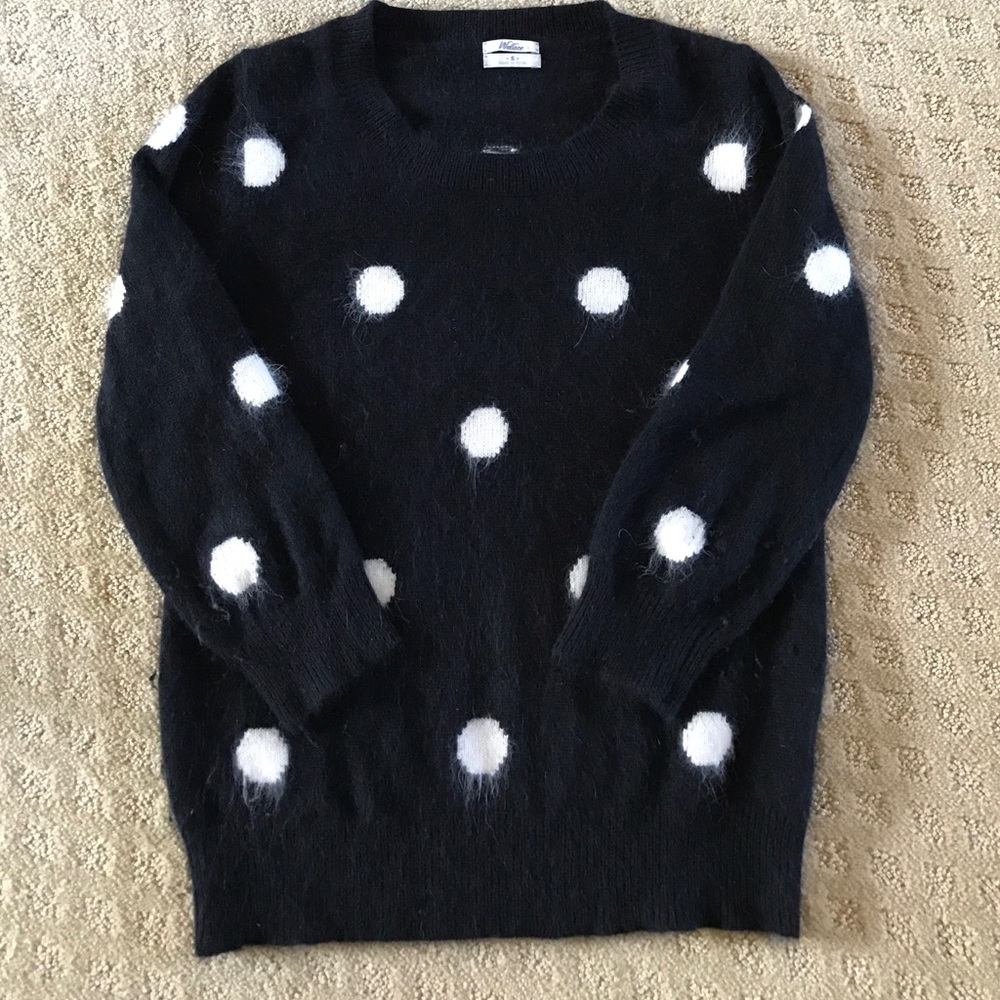 Madewell Polka Dot Sweater