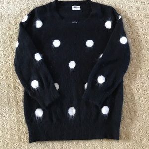 Madewell Polka Dot Sweater
