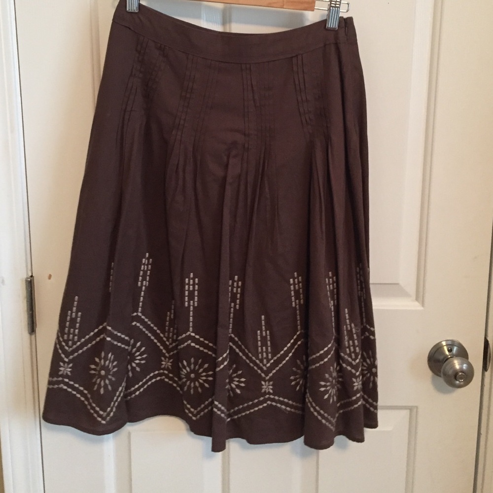 Michael Kors below knee lined skirt