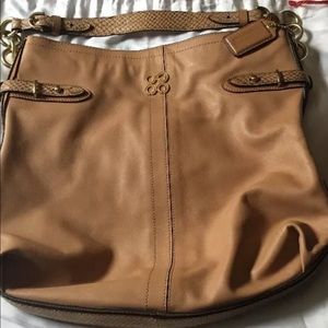 Coach collette hobo bag