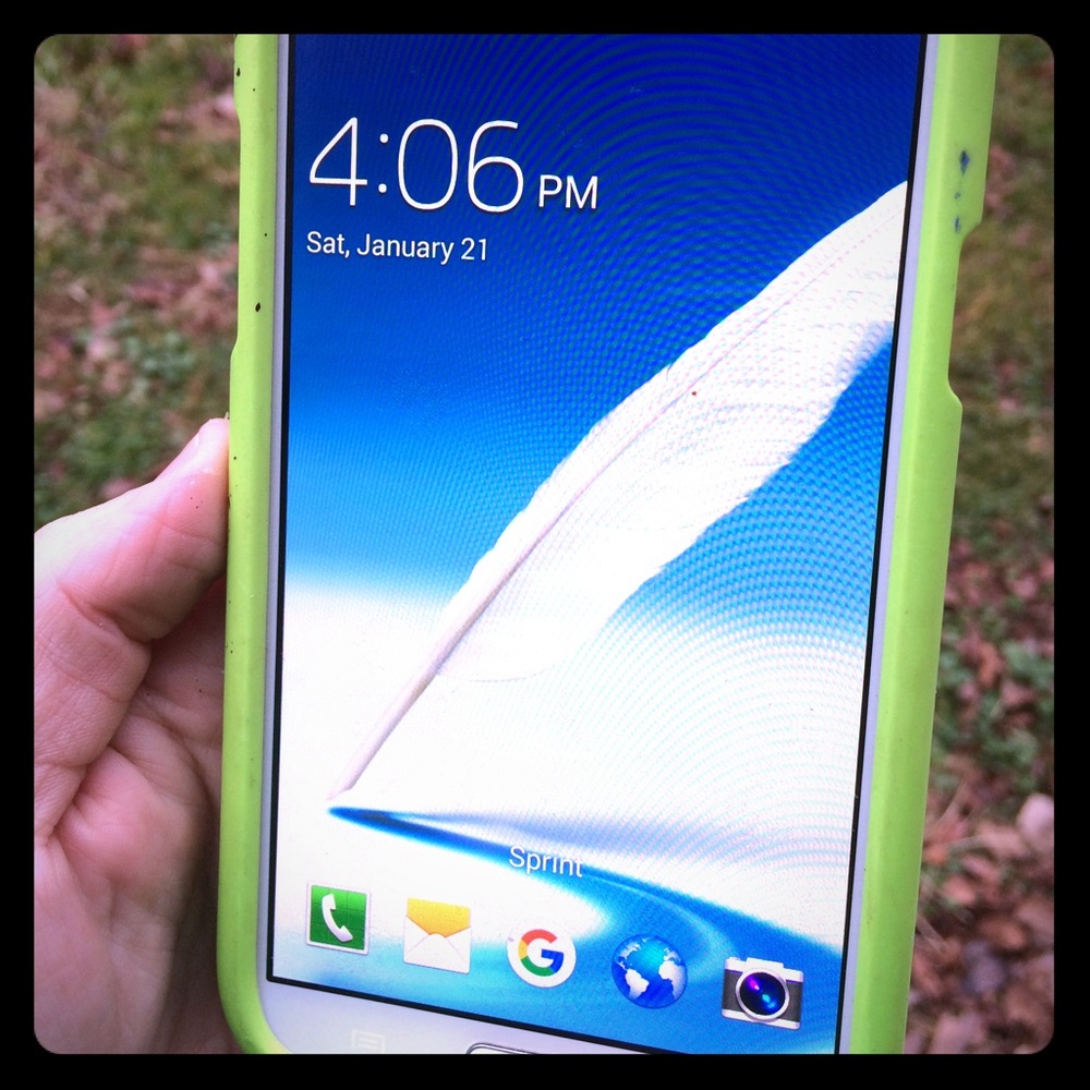 Galaxy Note II cell sprint