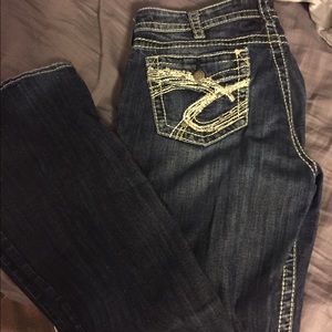 Silver Natsuki women's jeans size 31/33 dark wash