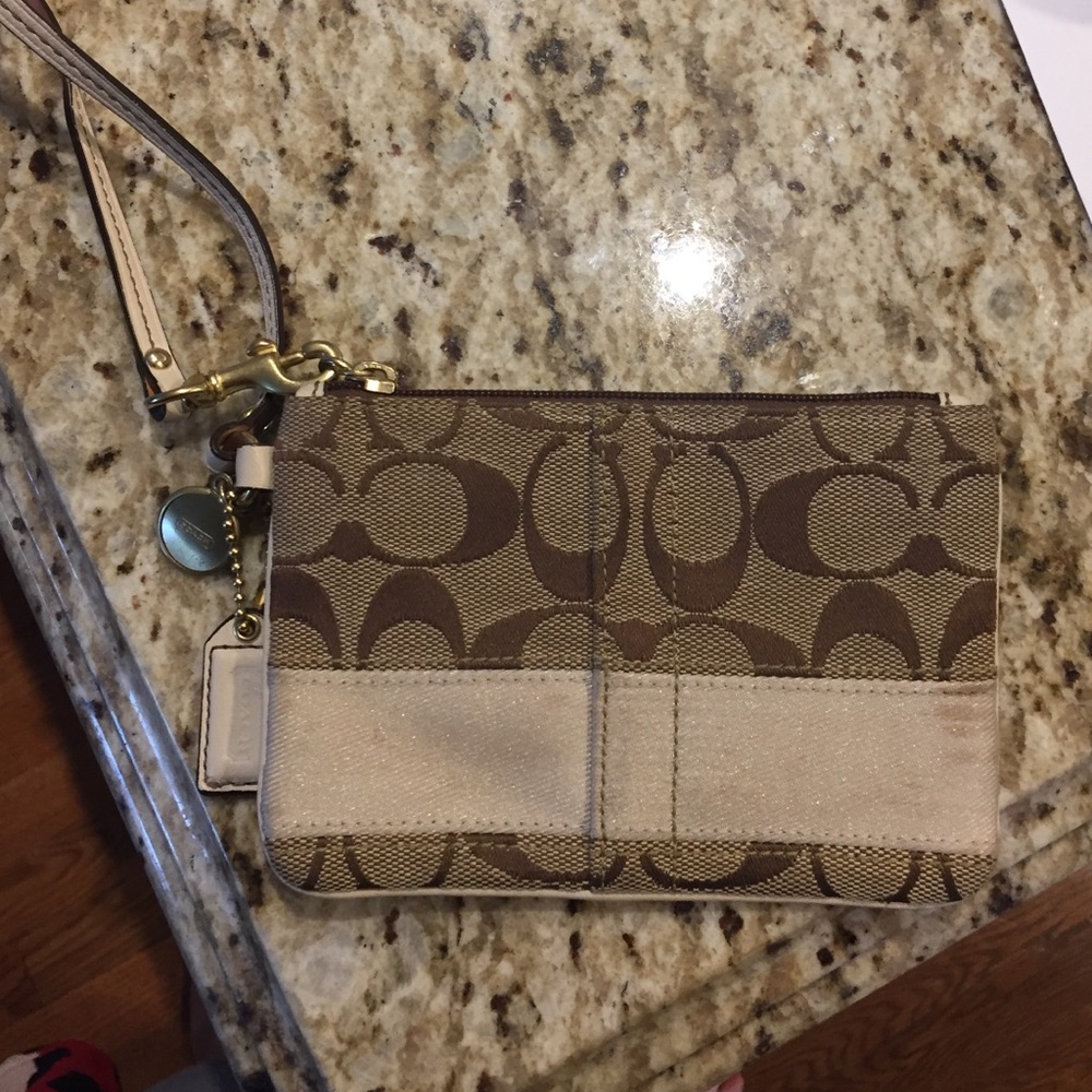 Coach wristlet