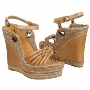 MIA Biscotti Wedge Sandal