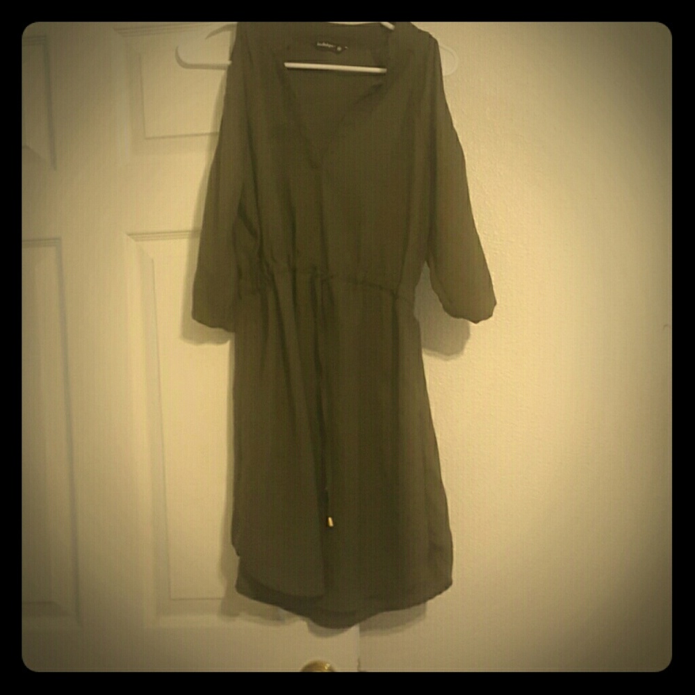 Green dress