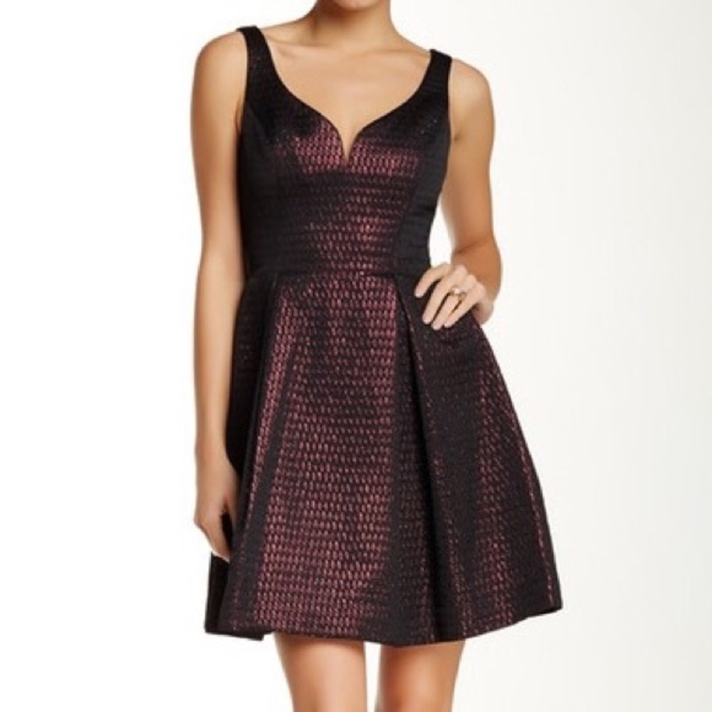 **SALE!** Ali Ro Shimmery Jacquard Party Dress