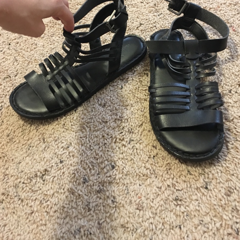 Black sandals