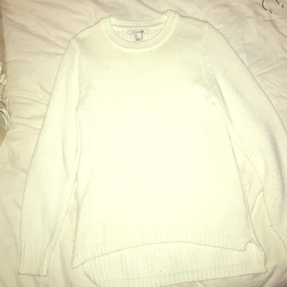 White sweater
