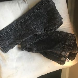 H&M Divided brand super stretch stone washed denim