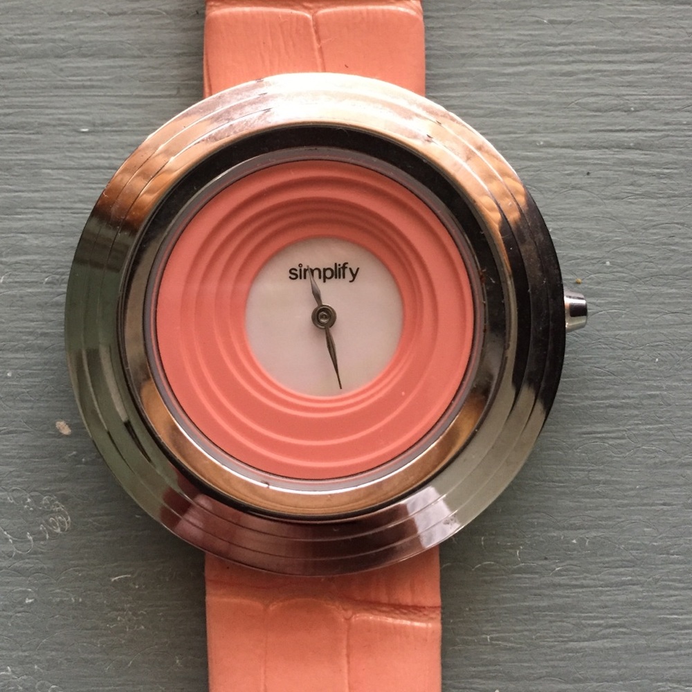 Simplify It Is Your Time Watch