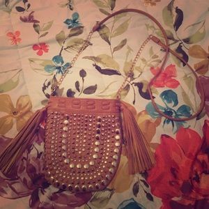 Brown crossbody bag