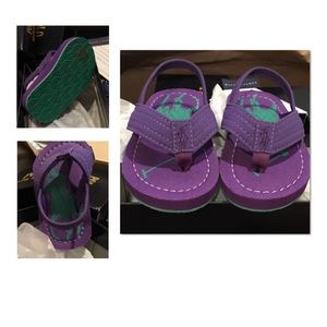 Ralph Lauren Toddler Girl Size 5 Flip Flops