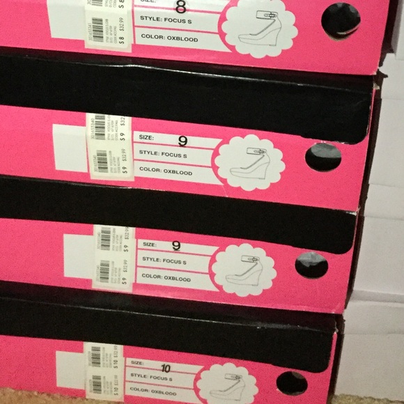 LAST ONE!! Charlotte Russe Wedge Heel ankle strap - Picture 5 of 5