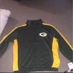 L GREENBAY PACKERS TRACK JACKET