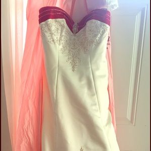 Wedding dress and shoes NEVER WORN