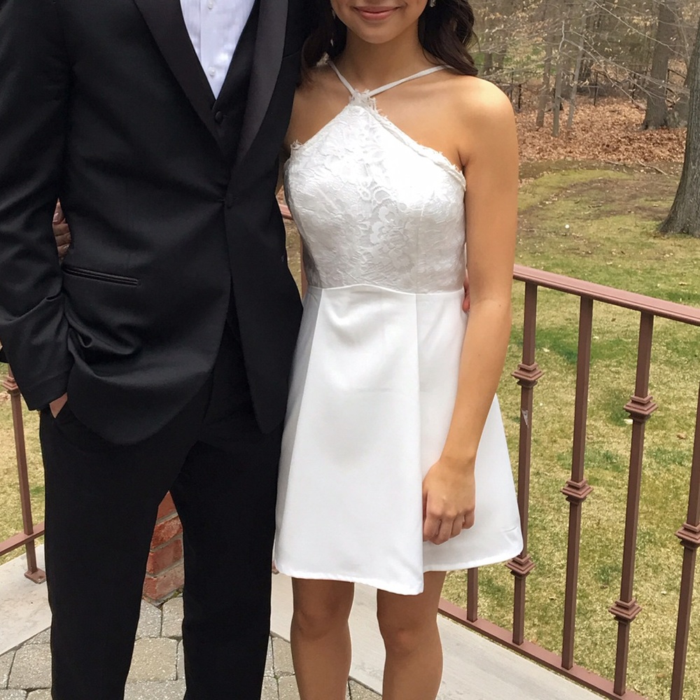 White Prom Dress