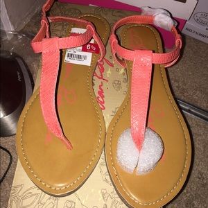 American Rag Akrista coral sandal