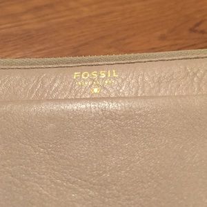 Leather Fossil wallet