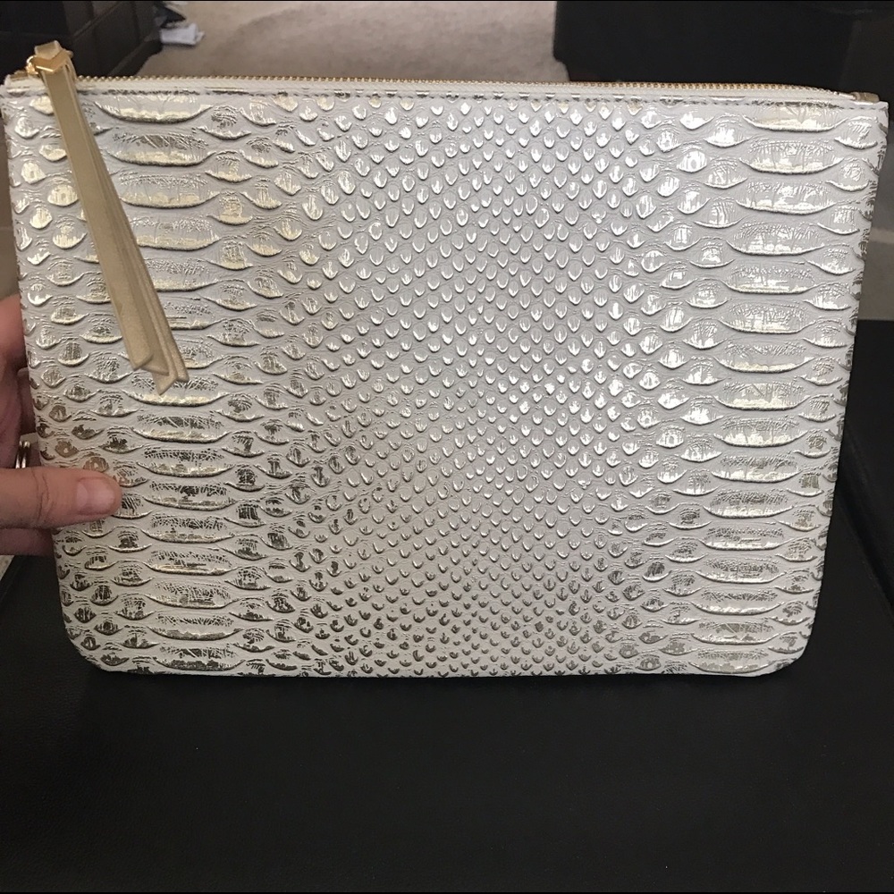 Brand New All In Pouch/Ivory Exotic
