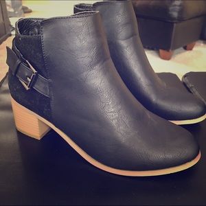 Black Ankle Boots