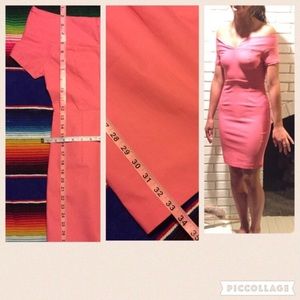 🌼🌼🌼LuLu's Pink, Off Shoulder, Bodycon Dress
