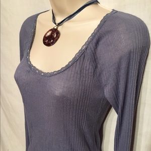 Intimately Free People Purple Top