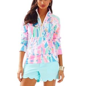 NWT LILLY PULITZER SKIPPER POPOVER IN OUT TO SEA