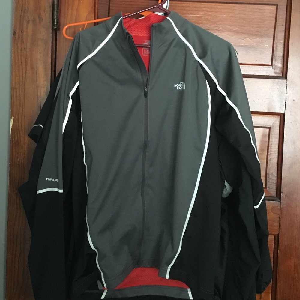 North face zip up jacket