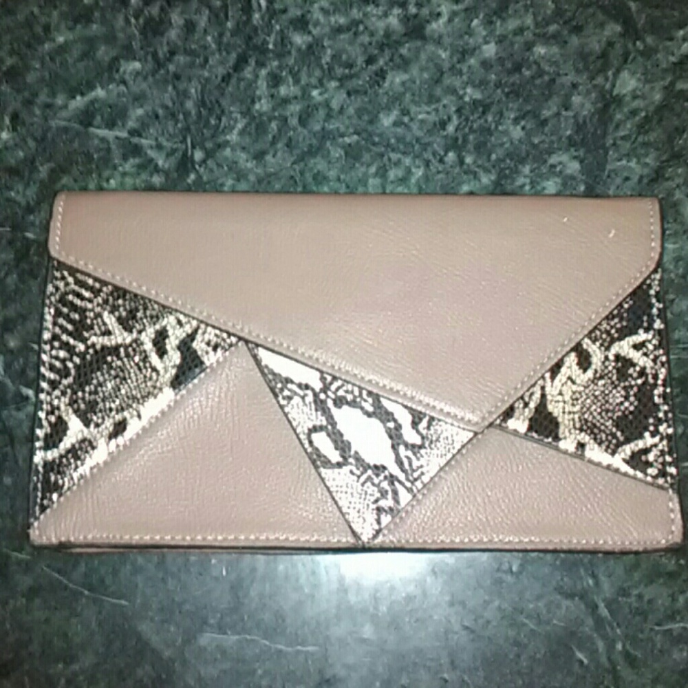 Aldo Snakeskin clutch