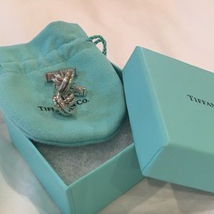 Tiffany & Co. Signature X Cross Pair Cuff links