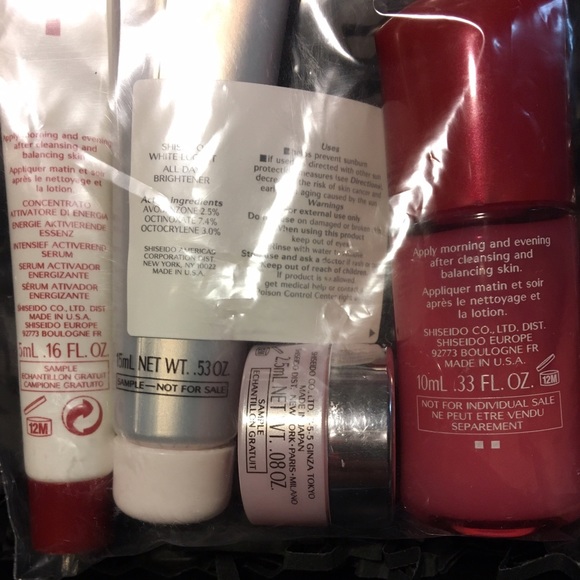 6 item Shiseido Power Infusing Concentrate & masks - Picture 2 of 2